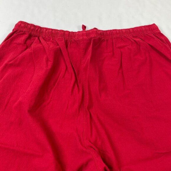 Erika Womens Petite Red Drawstring Pants Size PXL - Picture 3 of 7